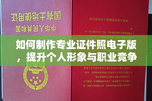 金安如何制作专业证件照电子版，提升个人形象与职业竞争力